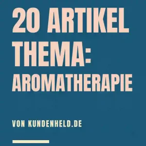 PLR Artikel Aromatherapie