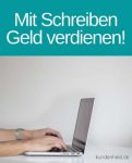 Mit Schreiben Geld verdienen - Cover
